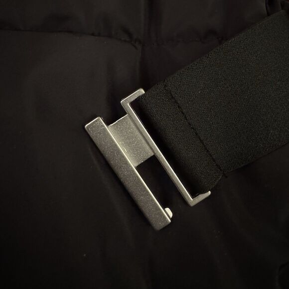 Rebecca Minkoff Belted Quilted Longline Hooded Puffer Coat - Picture 9 of 12